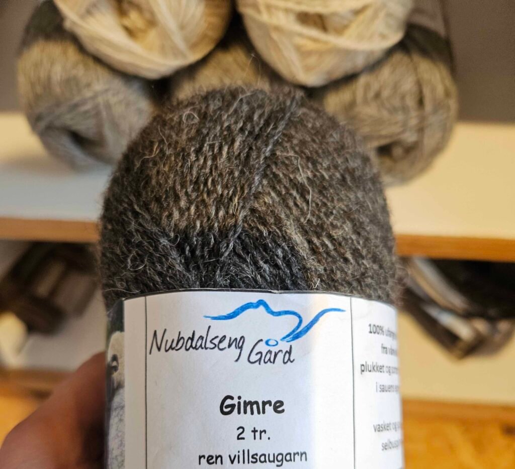 villsau garn nubdalseng